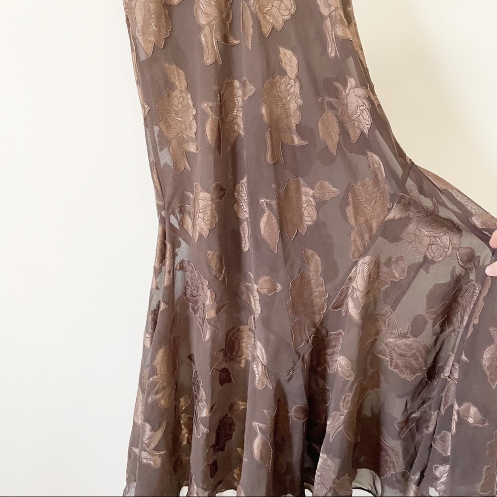 Vtg Barbizon Floral Nightgown Long Slip Dress - Picture 9 of 12